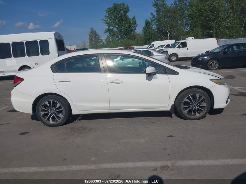 2014 HONDA CIVIC SEDAN 1.8L I-4 VVT, 143HP