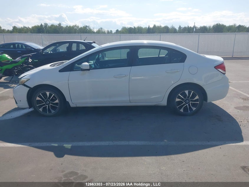 2014 HONDA CIVIC SEDAN 1.8L I-4 VVT, 143HP