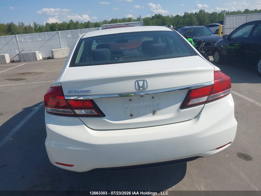 2014 HONDA CIVIC SEDAN 1.8L I-4 VVT, 143HP