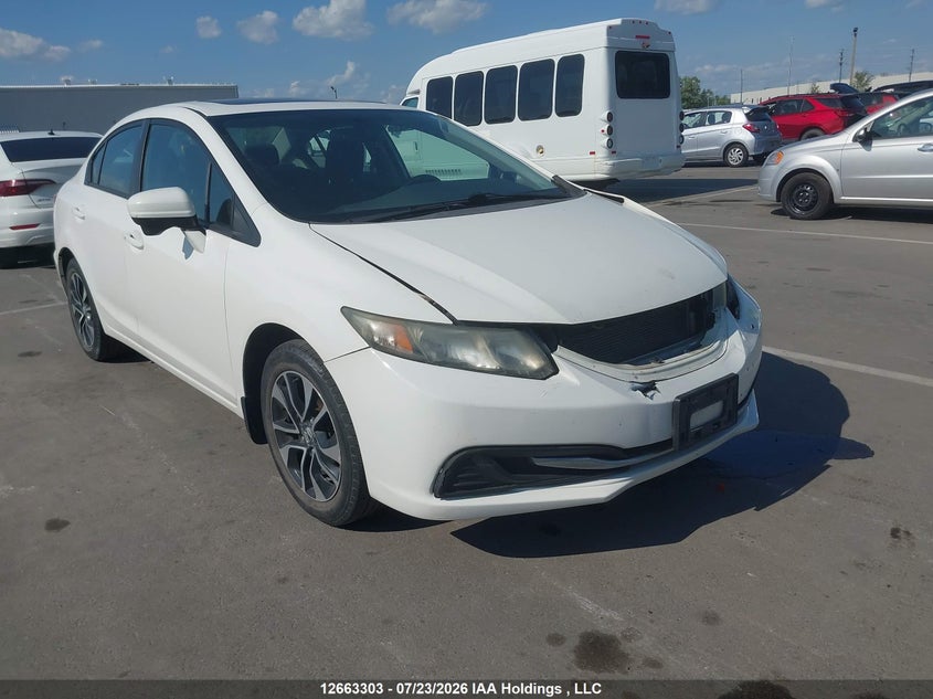 2014 HONDA CIVIC SEDAN 1.8L I-4 VVT, 143HP