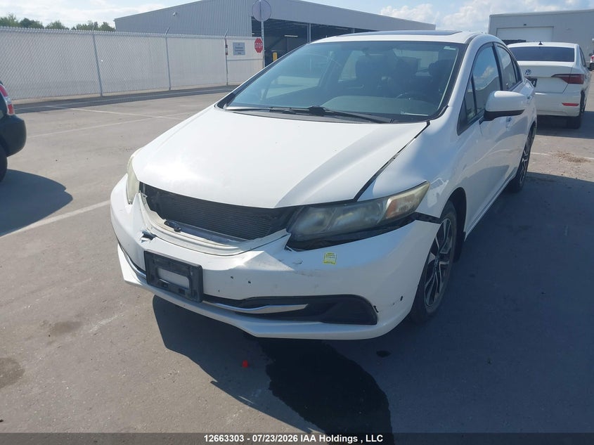 2014 HONDA CIVIC SEDAN 1.8L I-4 VVT, 143HP