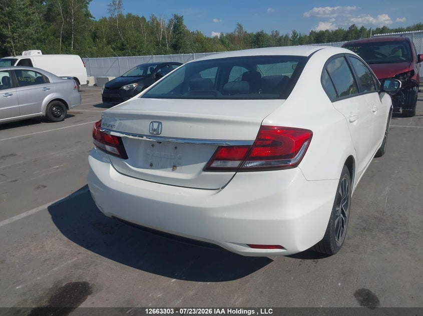 2014 HONDA CIVIC SEDAN 1.8L I-4 VVT, 143HP