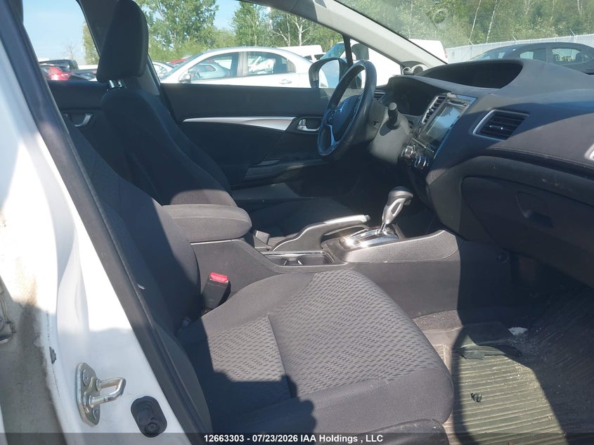 2014 HONDA CIVIC SEDAN 1.8L I-4 VVT, 143HP