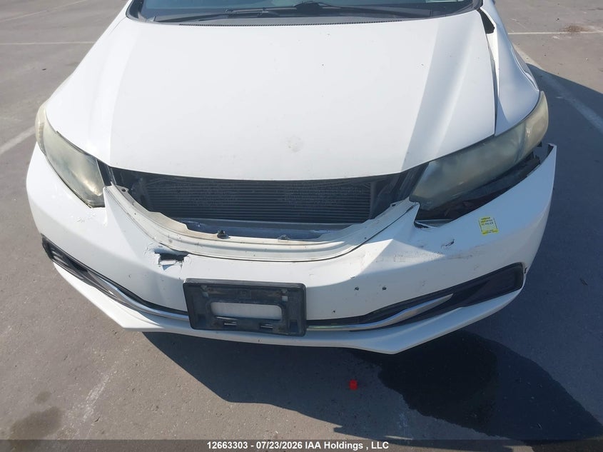 2014 HONDA CIVIC SEDAN 1.8L I-4 VVT, 143HP