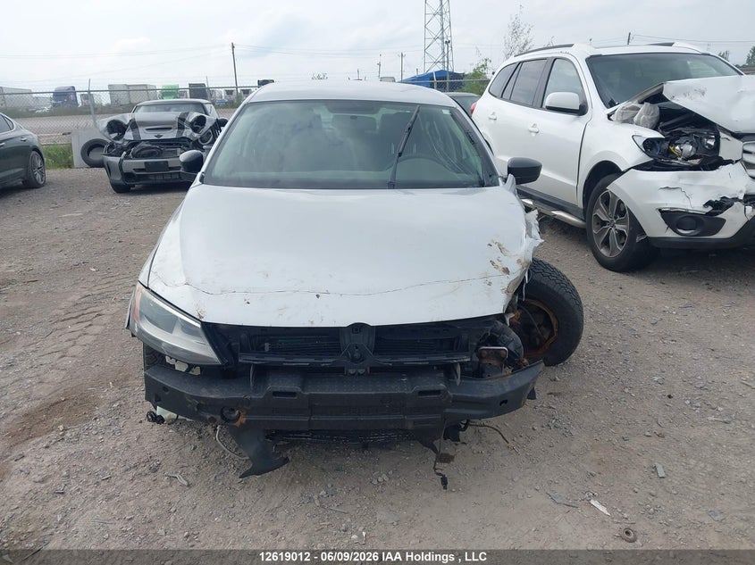 2011 Volkswagen Jetta S VIN: 3VW1K7AJ3BM028368 Lot: 12619012X