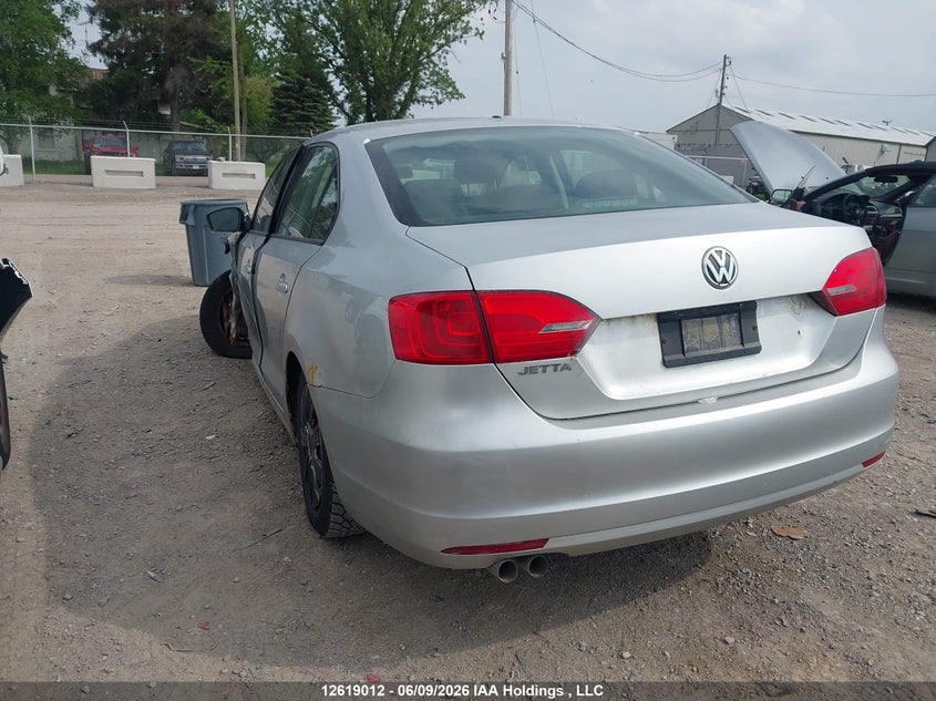 2011 Volkswagen Jetta S VIN: 3VW1K7AJ3BM028368 Lot: 12619012X