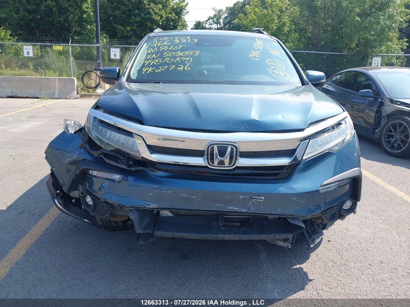 2020 HONDA PILOT TOURING 7P 3.5L V-6 DI, VVT, 280HP