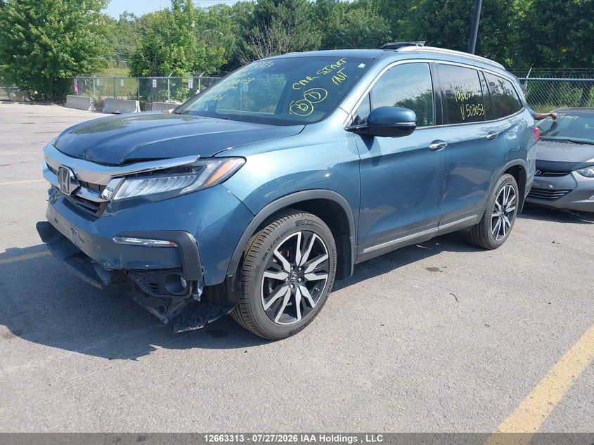 2020 HONDA PILOT TOURING 7P 3.5L V-6 DI, VVT, 280HP
