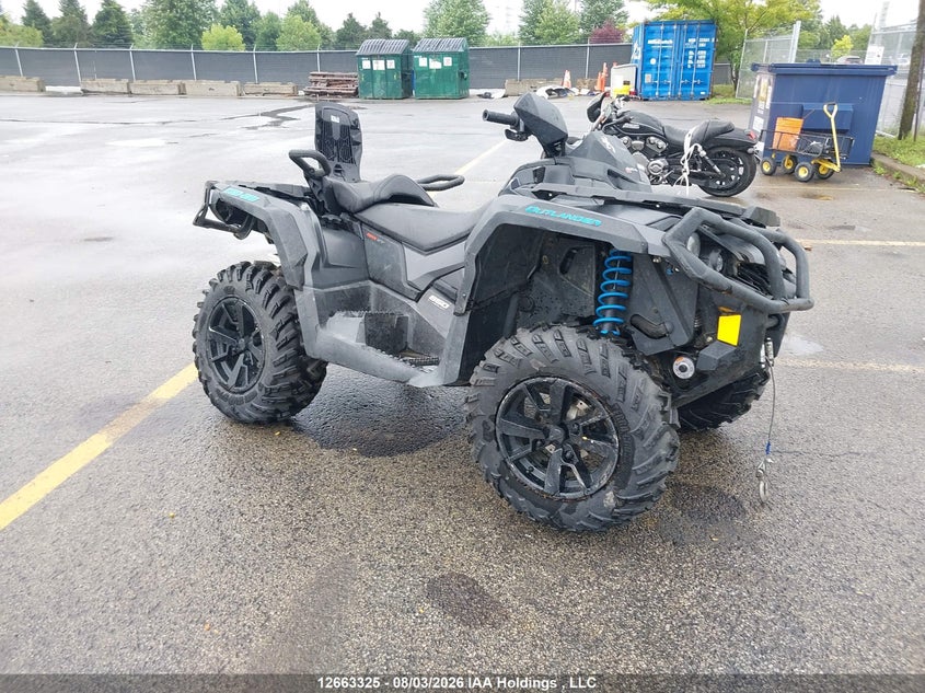 2020 Can-Am Outlander Max Xt 850/Xt-P 850, Левый зад, IAAI, VIN 3JBLPAU2XLJ002547