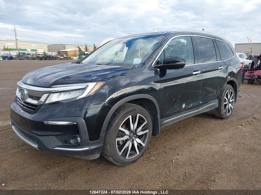 2019 Honda Pilot, Лівий зад, IAAI, VIN 5FNYF6H68KB507889 — фото 2
