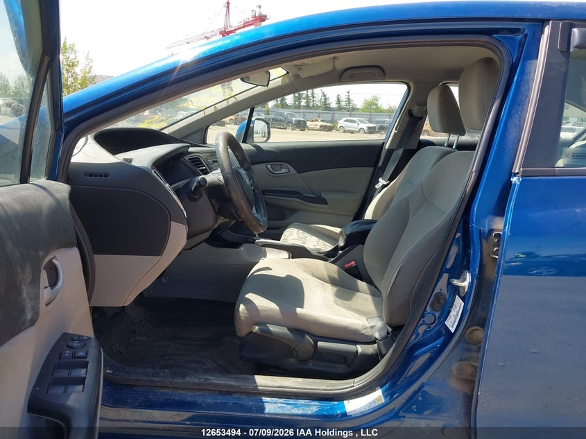 2013 Honda Civic Lx VIN: 2HGFB2F40DH024442 Lot: 12653494X