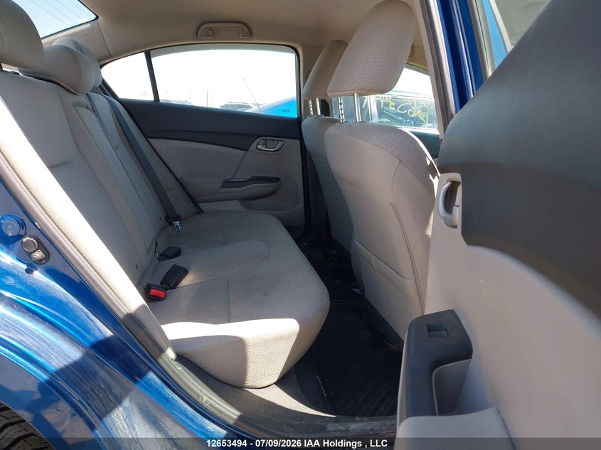 2013 Honda Civic Lx VIN: 2HGFB2F40DH024442 Lot: 12653494X