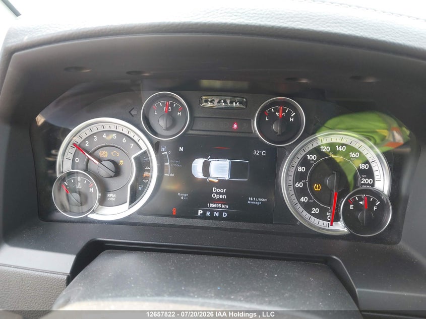 2015 Ram 1500 Laramie VIN: 1C6RR7NT0FS612034 Lot: 12657822X