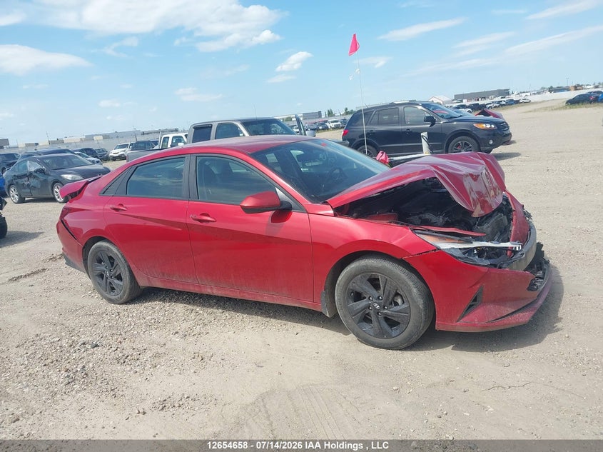 2021 Hyundai Elantra Preferred Ivt VIN: KMHLM4AG2MU086782 Lot: 12654658X