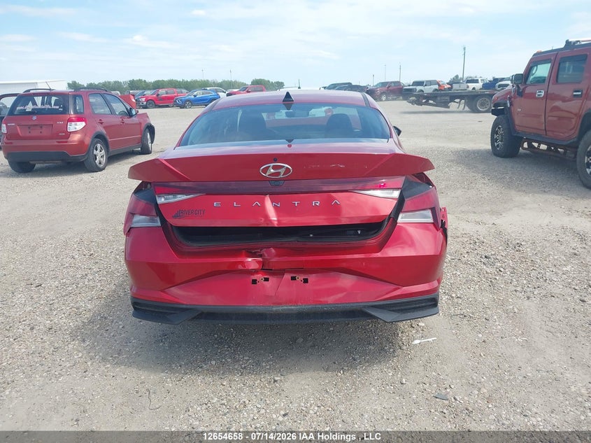 2021 Hyundai Elantra Preferred Ivt VIN: KMHLM4AG2MU086782 Lot: 12654658X