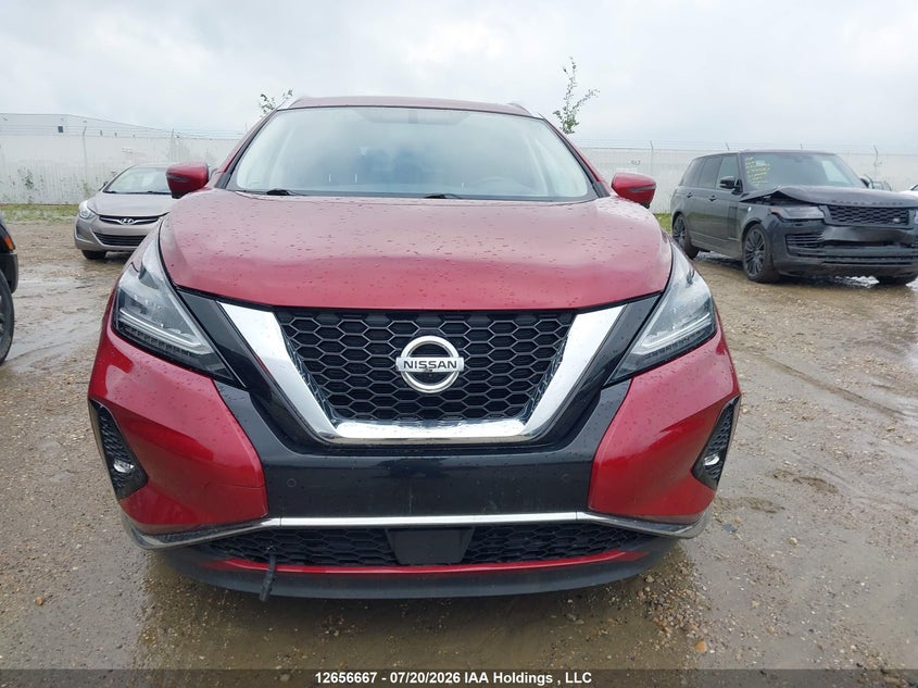 2019 Nissan Murano Platinum/Sl/Sv VIN: 5N1AZ2MSXKN129611 Lot: 12656667X