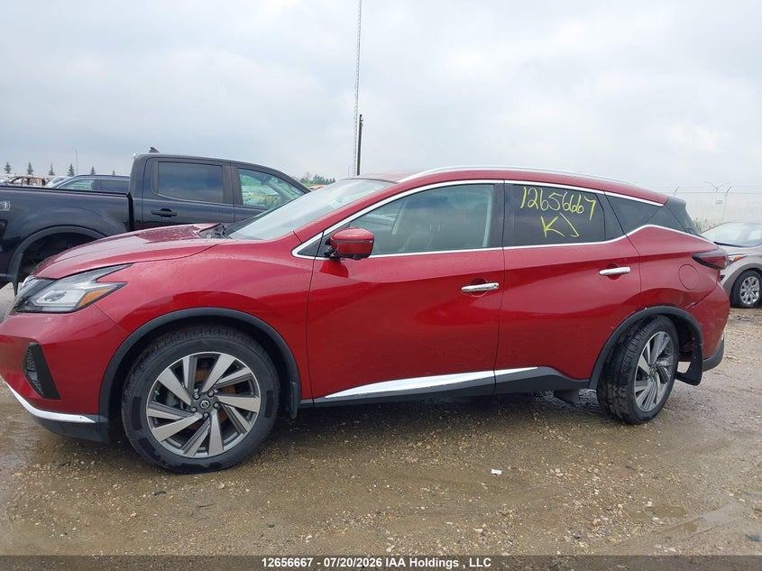 2019 Nissan Murano Platinum/Sl/Sv VIN: 5N1AZ2MSXKN129611 Lot: 12656667X