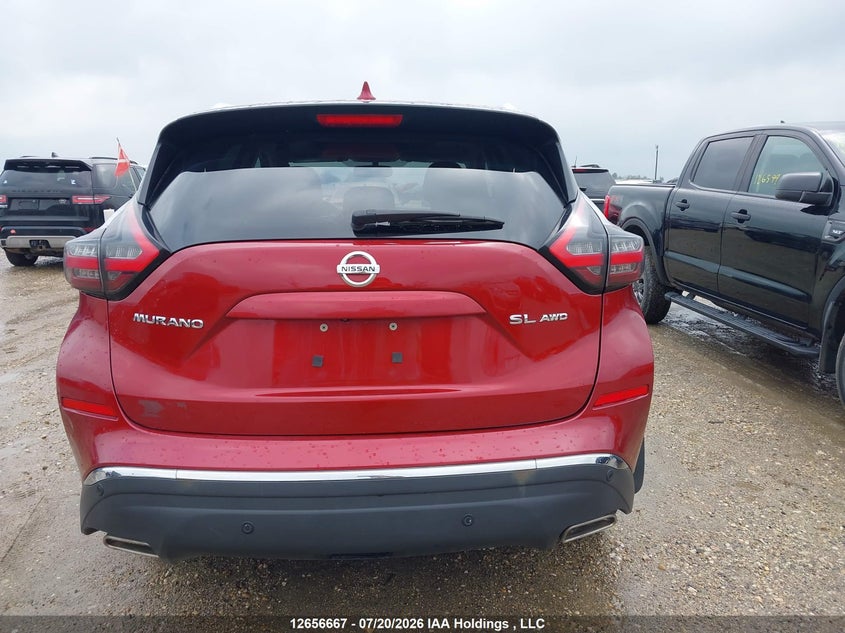 2019 Nissan Murano Platinum/Sl/Sv VIN: 5N1AZ2MSXKN129611 Lot: 12656667X