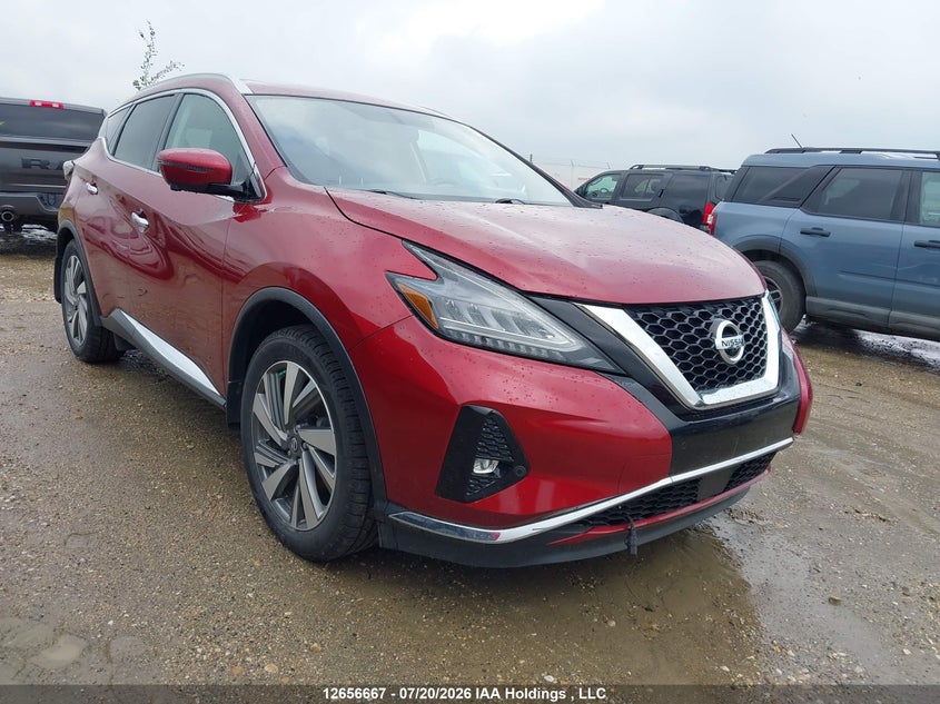 2019 Nissan Murano Platinum/Sl/Sv VIN: 5N1AZ2MSXKN129611 Lot: 12656667X