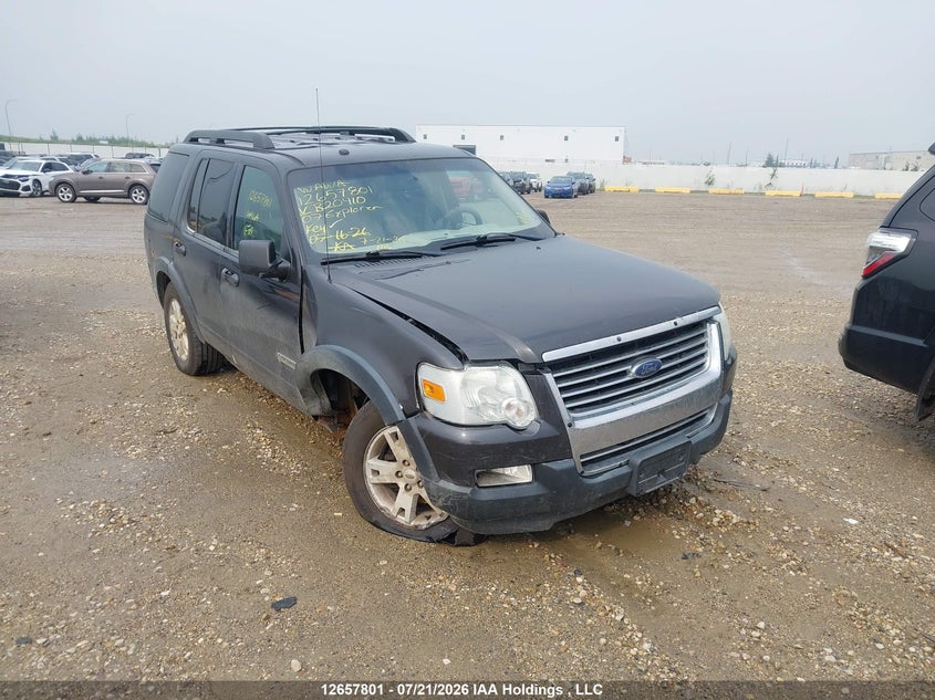 2007 Ford Explorer Xlt VIN: 1FMEU73E27UB20410 Lot: 12657801X