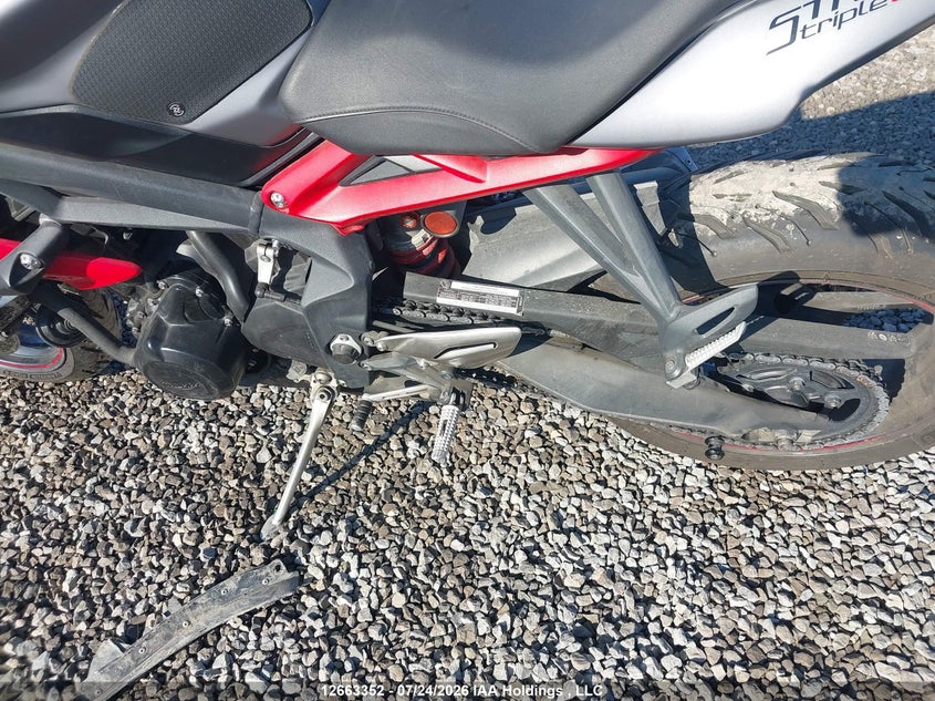 2015 OTHER TRIUMPH MOTORCYCLE STREET TRIPLE R MOTO 3