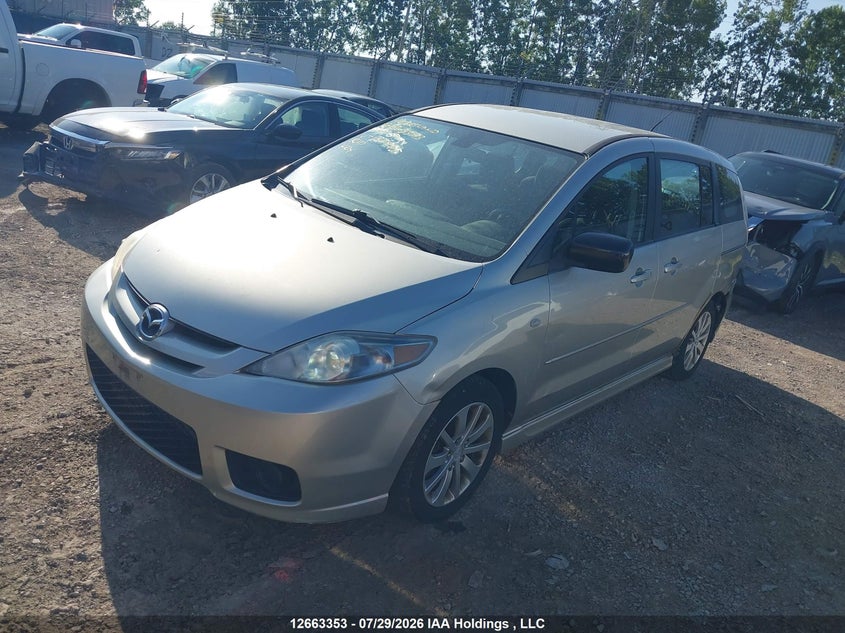 2007 Mazda 5, Удар сзади, IAAI, VIN JM1CR193X70133915 — фото 2