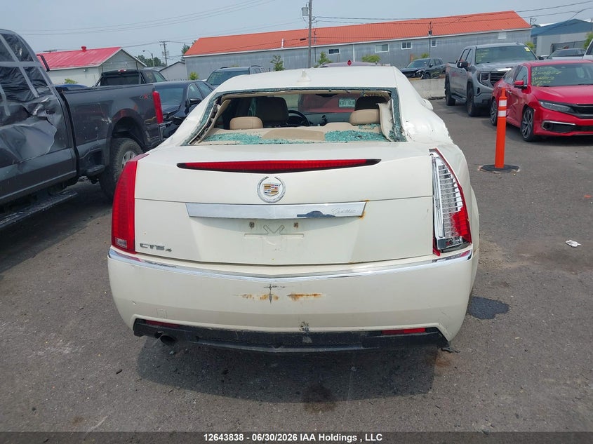 2011 Cadillac Cts VIN: 1G6DC5EY0B0104756 Lot: 12643838X