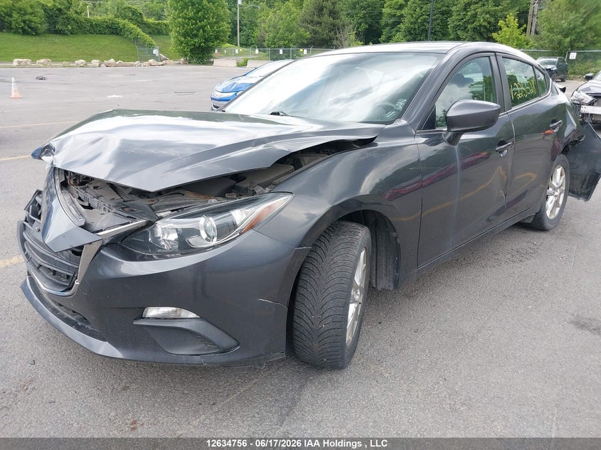 Vin: 3mzbm1v79fm225528, lot: 3065862, mazda mazda3 gs 20152