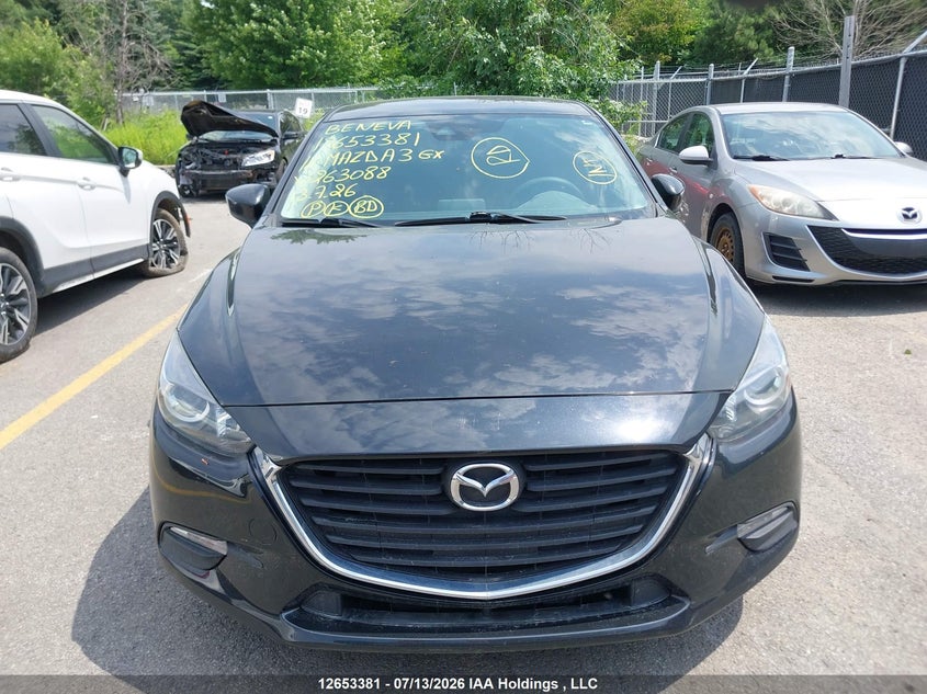 2018 Mazda Mazda3 Gx VIN: 3MZBN1K77JM263088 Lot: 12653381X