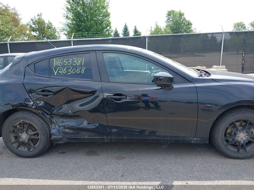 2018 Mazda Mazda3 Gx VIN: 3MZBN1K77JM263088 Lot: 12653381X