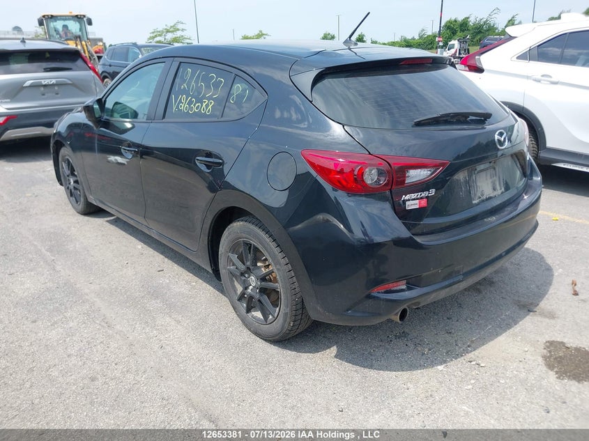 2018 Mazda Mazda3 Gx VIN: 3MZBN1K77JM263088 Lot: 12653381X