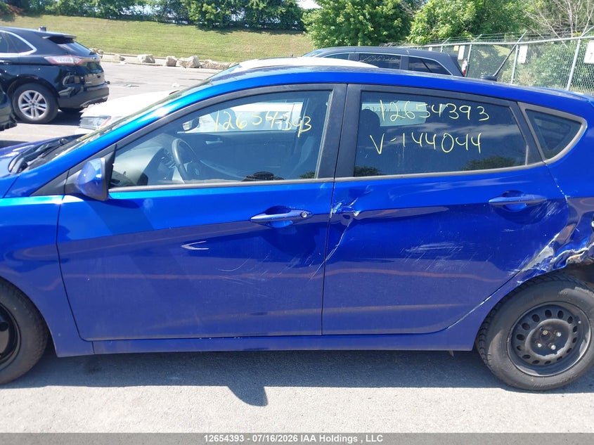 2014 Hyundai Accent Gl VIN: KMHCT5AE4EU144044 Lot: 12654393X