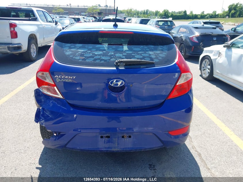 2014 Hyundai Accent Gl VIN: KMHCT5AE4EU144044 Lot: 12654393X