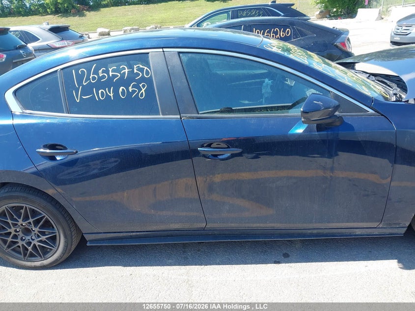 2019 Mazda Mazda3 Gx VIN: 3MZBPAB7XKM104058 Lot: 12655750X