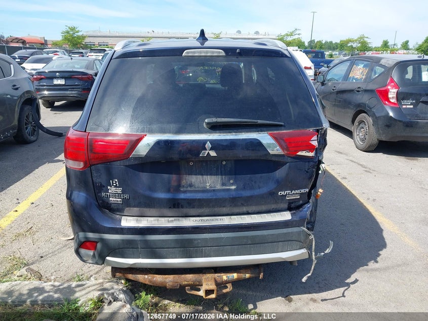 2017 Mitsubishi Outlander Es VIN: JA4AZ2A30HZ601084 Lot: 12657749X
