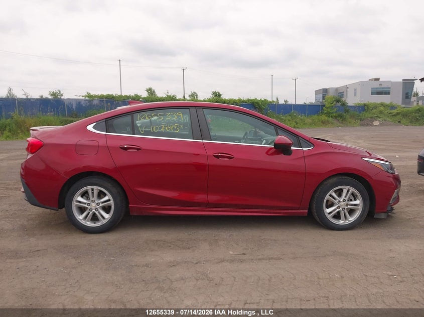 2018 Chevrolet Cruze Lt Auto VIN: 1G1BE5SM8J7107015 Lot: 12655339X