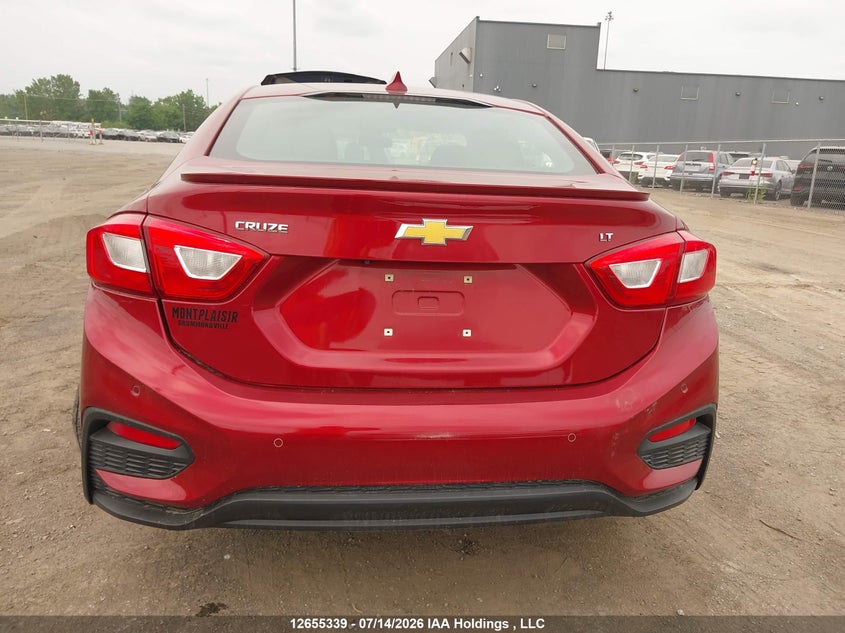 2018 Chevrolet Cruze Lt Auto VIN: 1G1BE5SM8J7107015 Lot: 12655339X