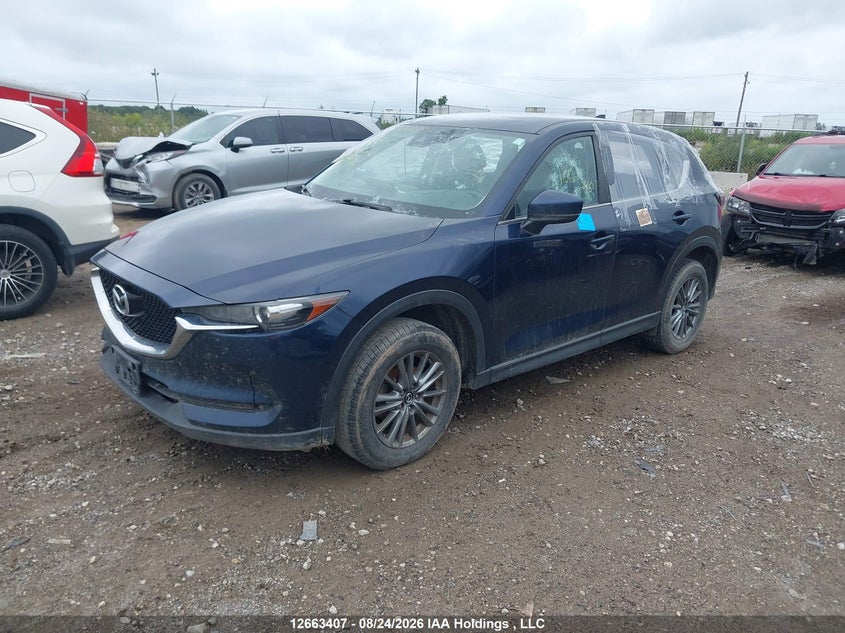 2017 Mazda CX-5, Изъятое, IAAI, VIN JM3KFBCL6H0155180 — фото 2