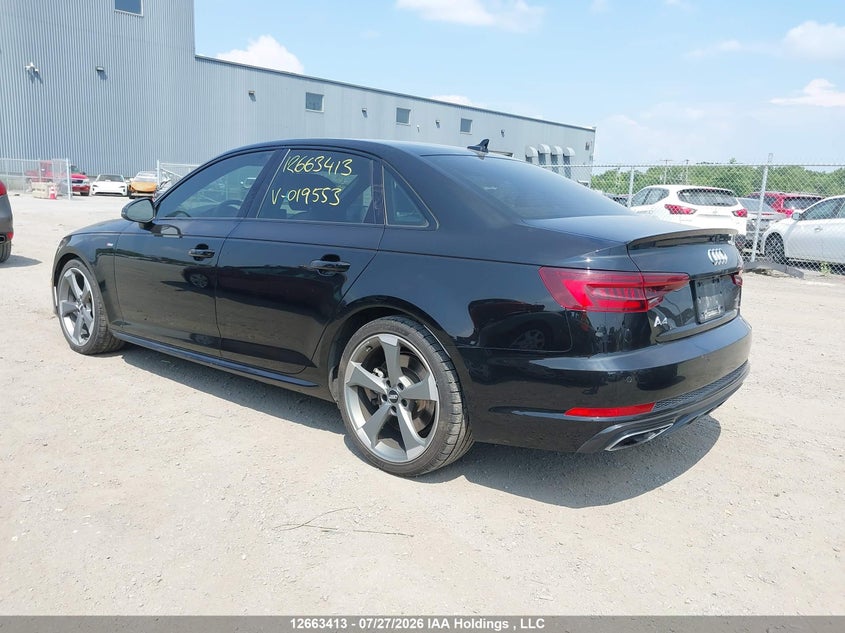 Vin: wauenaf4xkn019553, lot: 3065907, audi a4 45 progressiv 20193
