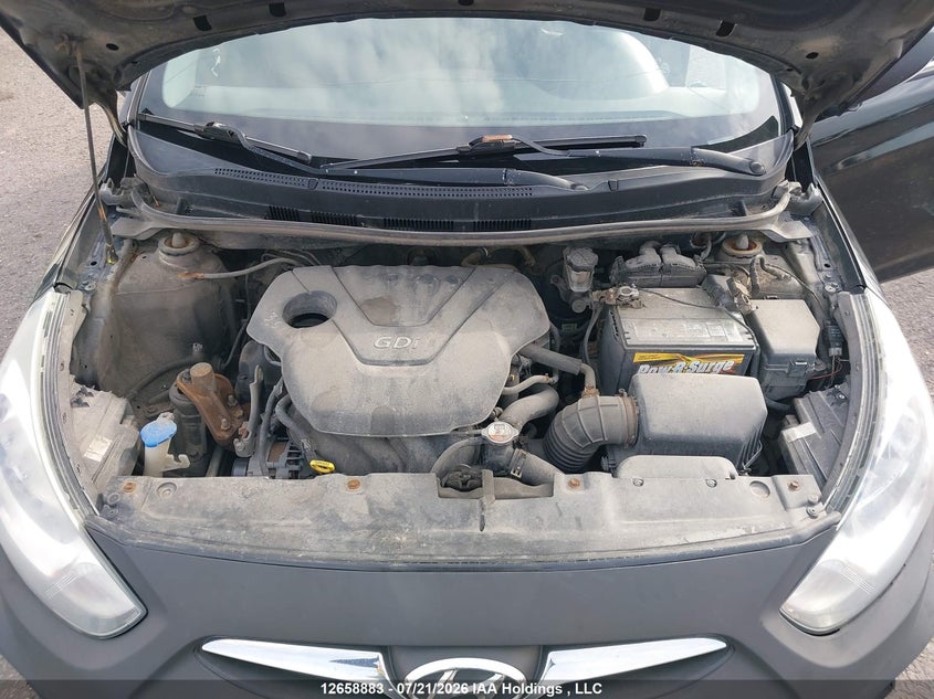 2013 Hyundai Accent Gls VIN: KMHCU5AE4DU084035 Lot: 12658883X