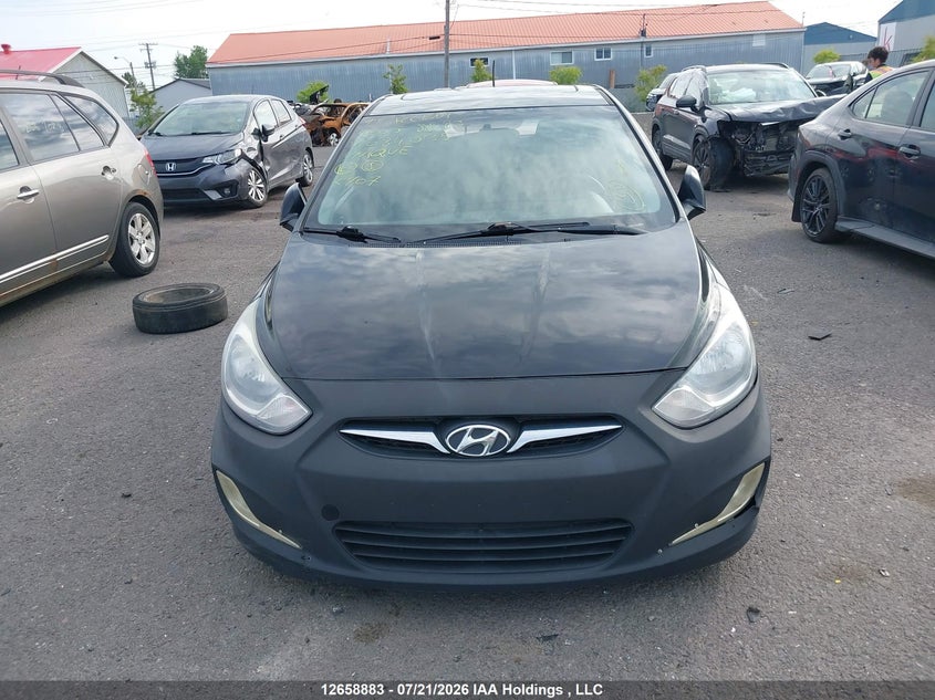 2013 Hyundai Accent Gls VIN: KMHCU5AE4DU084035 Lot: 12658883X