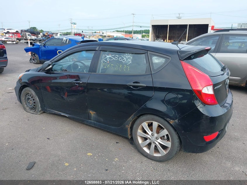 2013 Hyundai Accent Gls VIN: KMHCU5AE4DU084035 Lot: 12658883X