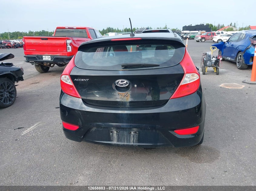 2013 Hyundai Accent Gls VIN: KMHCU5AE4DU084035 Lot: 12658883X