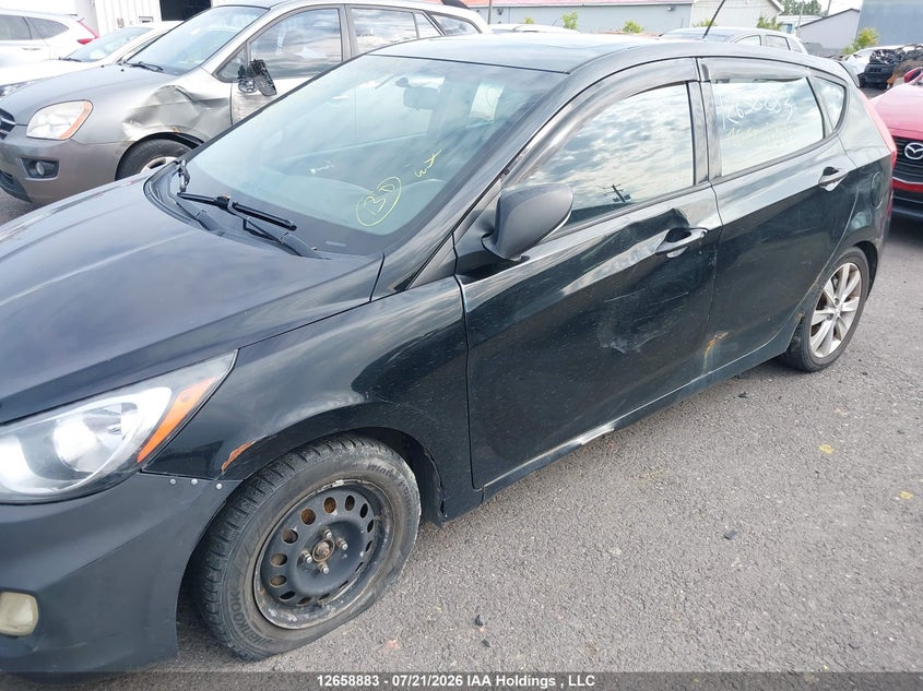 2013 Hyundai Accent Gls VIN: KMHCU5AE4DU084035 Lot: 12658883X
