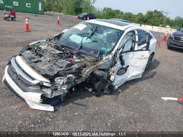 Vin: 2hgfc2f85jh001797, lot: 3065926, honda civic ex 20183