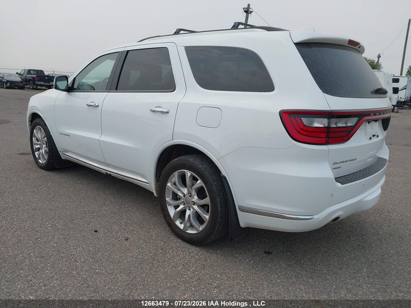 Vin: 1c4sdjet0gc300748, lot: 3065975, dodge durango citadel 20163