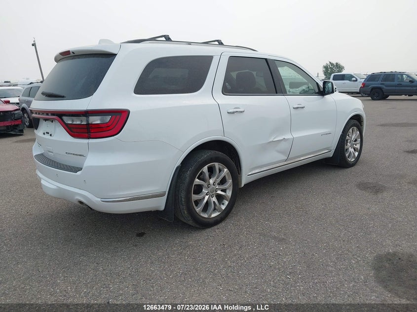 Vin: 1c4sdjet0gc300748, lot: 3065975, dodge durango citadel 20164