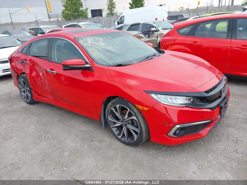 Vin: 2hgfc1f9xkh104301, lot: 3065979, honda civic touring 2019 img_1