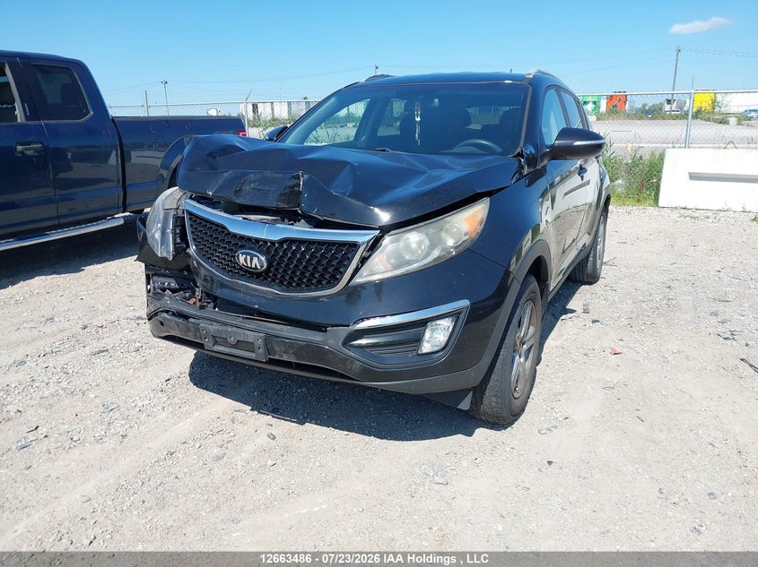 2014 Kia Sportage, Удар спереди, IAAI, VIN KNDPB3AC1E7615495 — фото 2