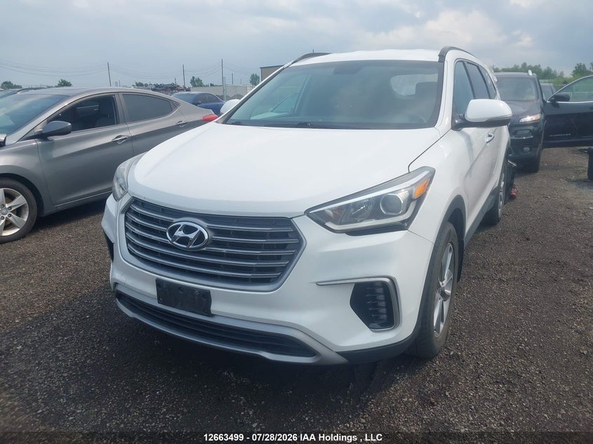 2017 Hyundai Santa Fe Xl, Удар сзади, IAAI, VIN KM8SNDHF5HU186113 — фото 2
